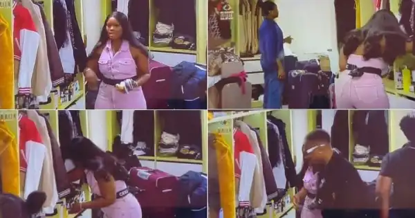 “I will make sure you collect a strike” – Cee C warns housemate stealing from her wardrobe (Video)