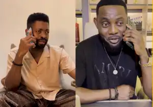 Celebrations as Basketmouth contacts AY Makun for advise in hilarious sneak peak of their upcoming project