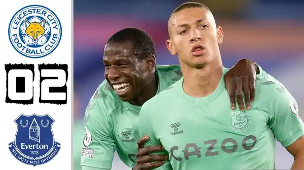 Leicester vs Everton  0 - 2 (EPL Goals & Highlights)