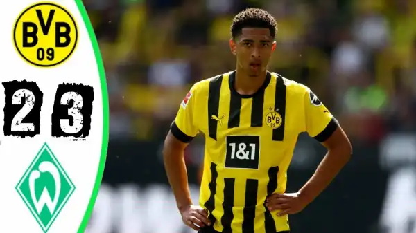 Dortmund vs Werder Bremen 2 - 3 (Bundesliga 2022 Goals & Highlights)