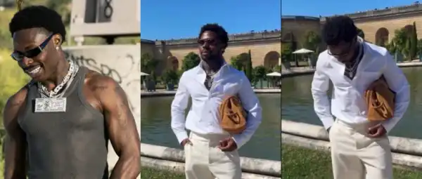 Asake Unveils New Look After Linking Up With Michèle Lamy, Fans React