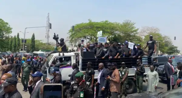 We Have No Allegiance To Any Party — INEC Addresses Atiku-Led Protesters