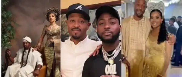 Davido’s Elder Brother Ayoola Adeleke Marries Fiancée Jessica in Heartwarming Ceremony