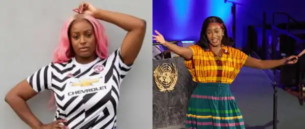 DJ Cuppy Says She Looks Fresher After She Quit Watching And Supporting Manchester United