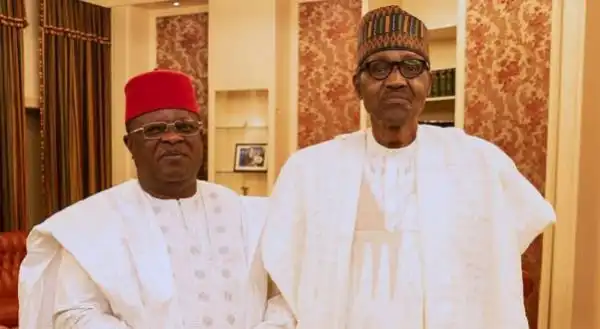 Eboniyi Governor, Umahi Hires 18 SANs to Challenge His Sack From Office