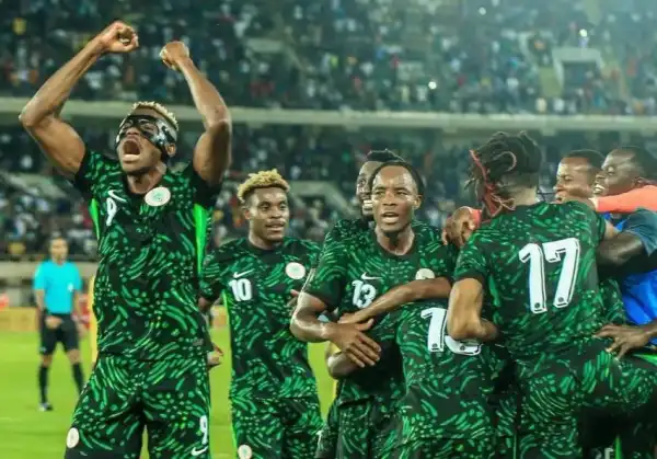 Nigeria climbs 12 places to 26th in latest FIFA ranking