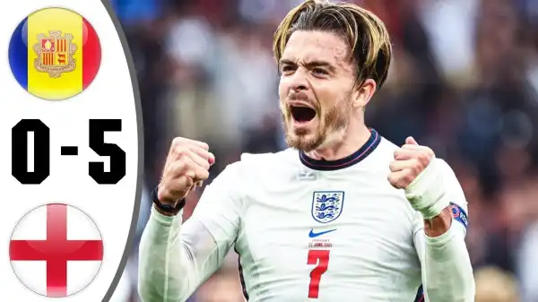 Andorra vs England 0 - 5 (2022 World Cup Qualifiers Goals & Highlights)