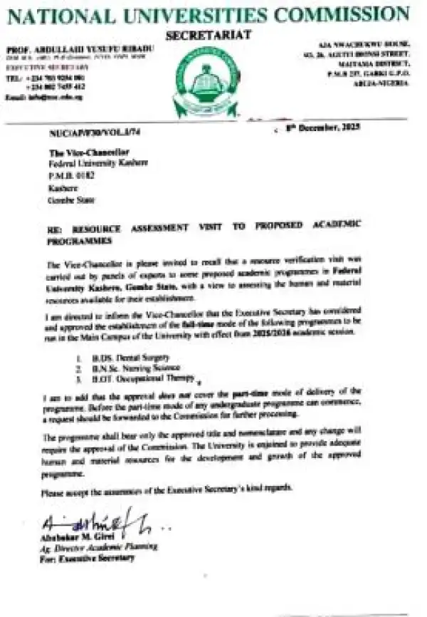 FUkashere gets approval to offer courses in Dental Surgery, Nursing & Occupational Therapy