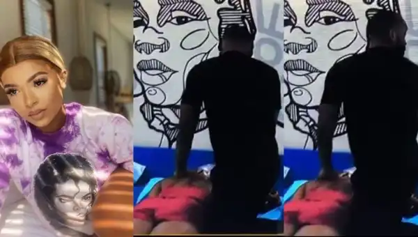 BBNaija: Despite The Initial Outburst, Liquorose Enjoys A Warm Massage From Emmanuel (Video)