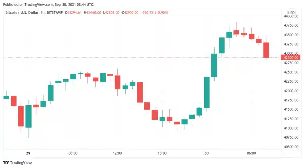 Is $40K Bitcoin the new $10K? BTC holds $43K support as exchange Bitfinex halts trading