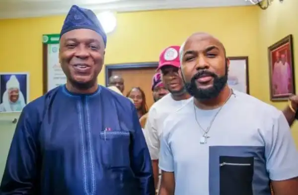 Saraki Welcomes Banky W To PDP (Photos)