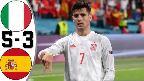 ltaIy vs Spain 1 - 1 (Pen 4-2) (EURO  2020 Goals & Highlights)