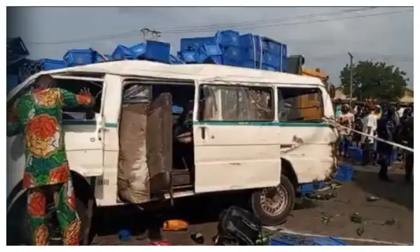 New year crash: Over speeding driver kills 6, injures two on Lagos-Ibadan expressway