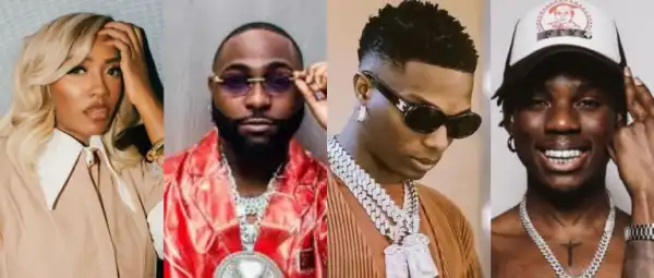 Tiwa Savage Reveals Who She Would Save Between Davido, Wizkid & Rema