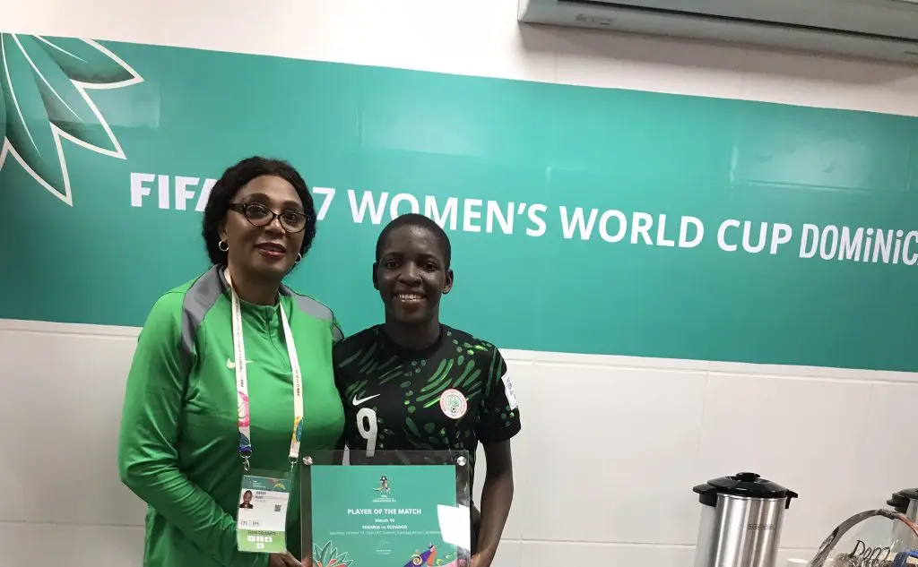 U-17 WWC: Chidi scoops POTM in Flamingos’ win vs Ecuador