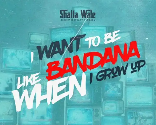 Shatta Wale – I Want To Be Like Bandana