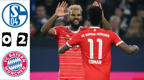 Schalke vs Bayern Munich 0 - 2 (Bundesliga 2022 Goals & Highlights)