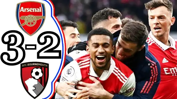 Arsenal vs AFC Bournemouth 3 - 2 (Premier League 2023 Goals & Highlights)