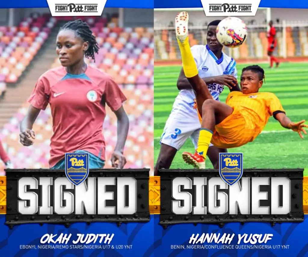 Transfer: Nigerian duo join University of Pittsburgh