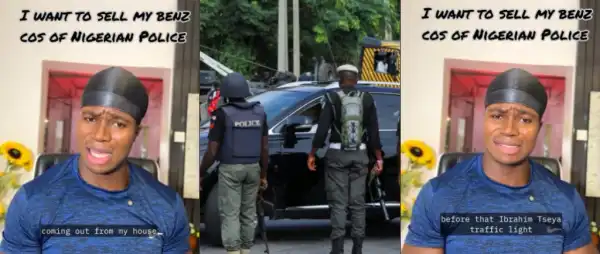Zicsaloma Plans Selling Benz After Endless Police Stops In Lagos