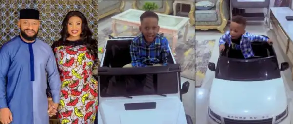 “My Beautiful Boys”- Judy Austin Gushes Over Sons With Yul Edochie