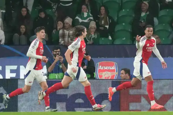 UCL: It’s disrespectful – Ex-Arsenal player slams Gabriel for copying Viktor Gyokeres’ celebration