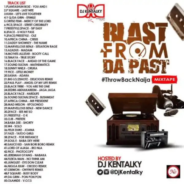 DJ Kentalky - Throw Back Naija (Blast From Da Past) Mixtape
