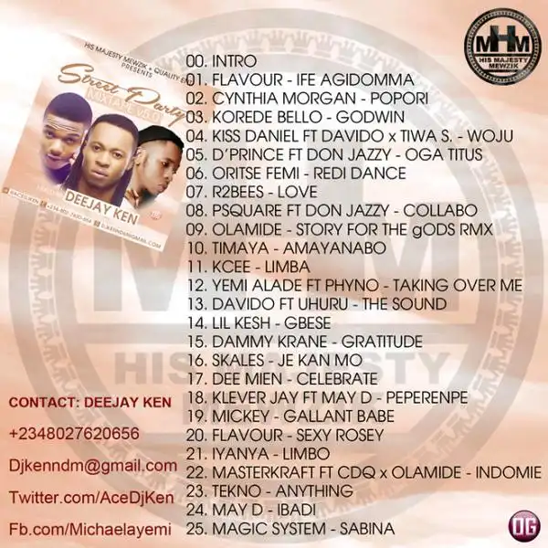Deejay Ken - Street Party Mixtape (v5.0)