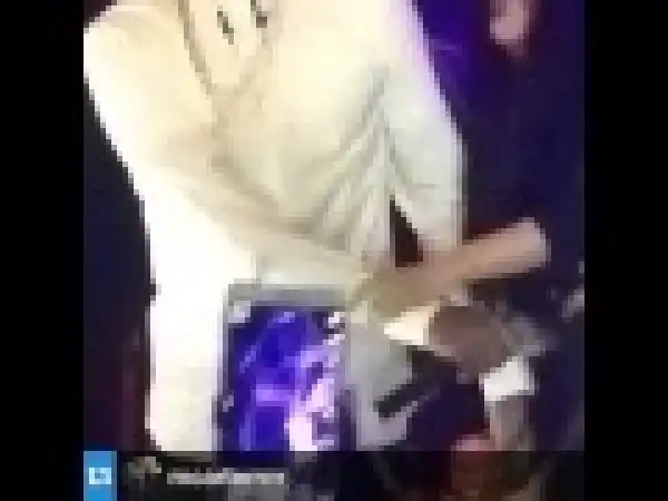 Video: Singer Nicki Minaj Tongue Kissed Meek Mill On Stage