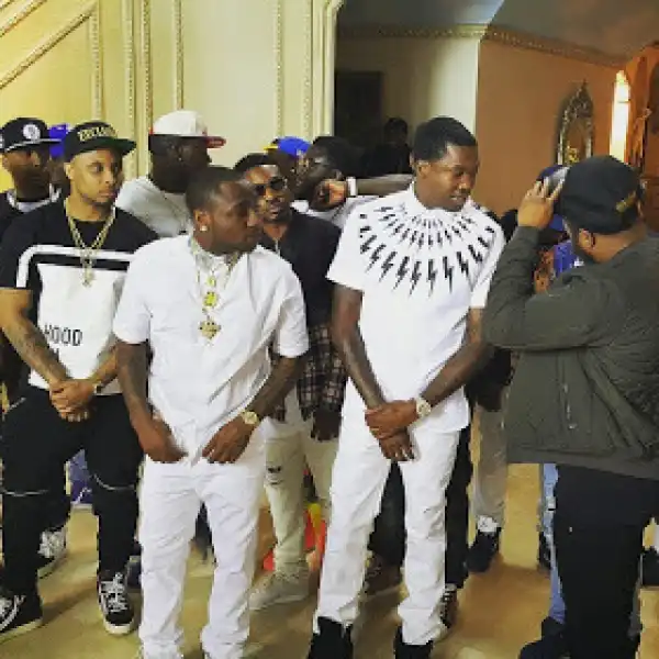 Watch On Set Video Of “Fans Mi” Davido Ft. Meek Mill