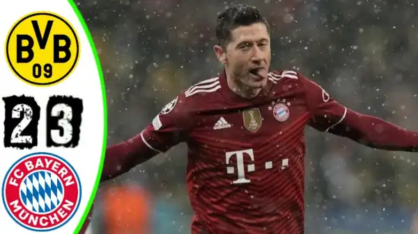 Borussia Dortmund vs Bayern Munich  2 - 3 (Bundesliga 2021 Goals & Highlights)