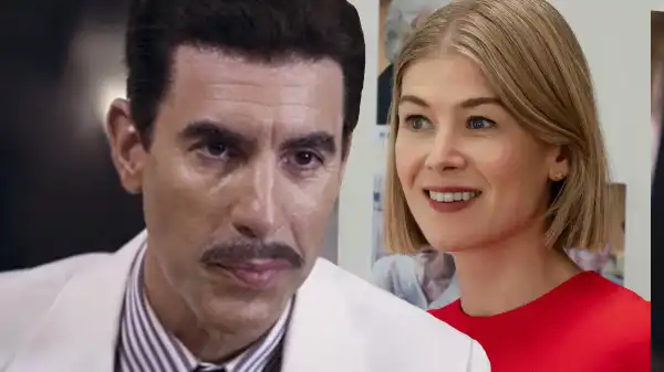 Sacha Baron Cohen & Rosamund Pike Cast in Netflix Comedy Movie Ladies First