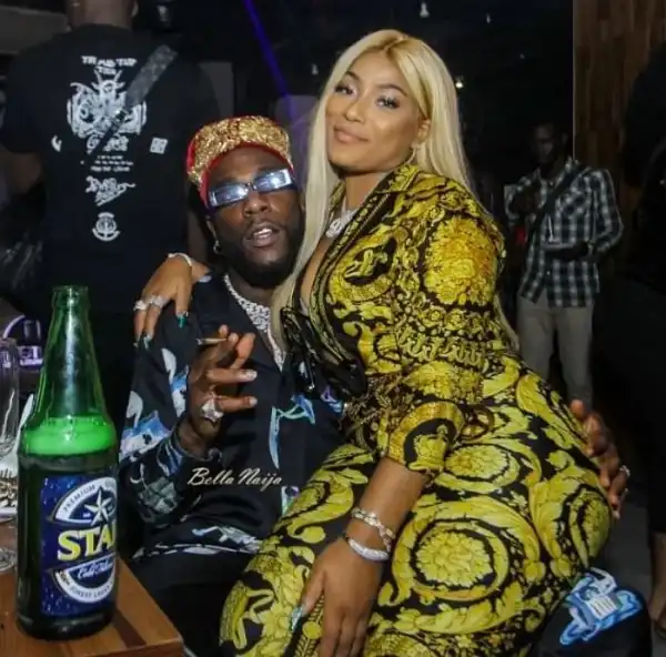 Stefflon Don Celebrates Burna Boy For Doing This (See Photo)