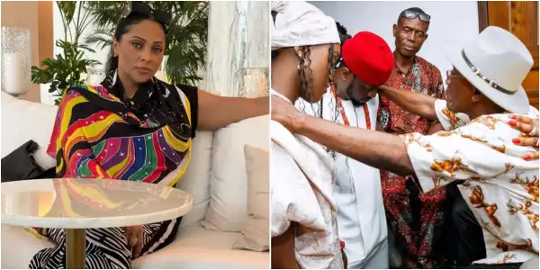 Peter Okoye’s wife breaks silence amid his brother-in-law, Paul Okoye’s new marriage