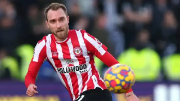 Brentford midfielder Eriksen recalled to Denmark squad