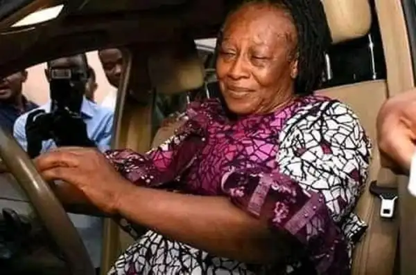 Veteran Actress Patience Ozokwor Sheds Tears Of Joy As She Receives A Car Gift From Her Children On Her Birthday