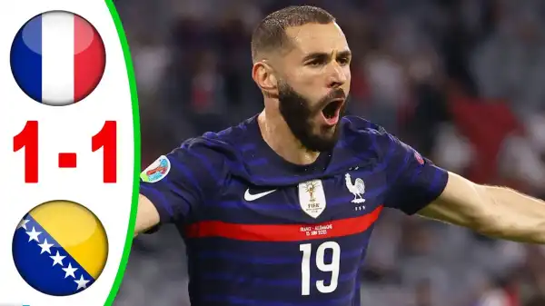 France vs Bosnia & Herzegovina 1 − 1 (2022 World Cup Qualifiers Goals & Highlights)