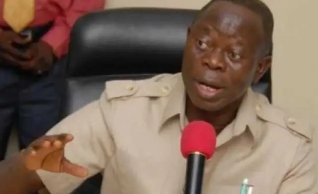 Obaseki lacks powers to order my arrest – Oshiomhole