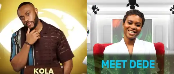 BBNaija Season 10: “I’m Attracted To You, But I Can’t Say I Like You Yet”- Kola Tells Dede