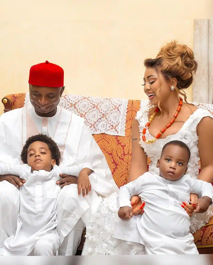 Rita Daniels showers prayers on daughter, Regina as she celebrates 5th marriage anniversary