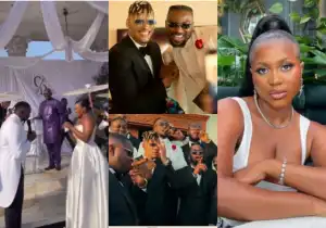 Wanni Noticeably Absent As Bbnaija’s Sirdee Ties The Knot, Other Reality Stars Attend In Grand Style