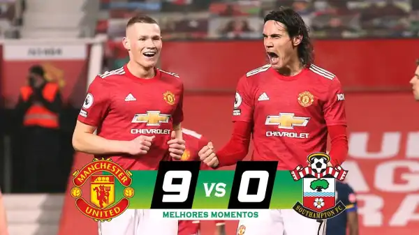 Man United vs Southampton 9 - 0 (EPL Goals & Highlights 2021)