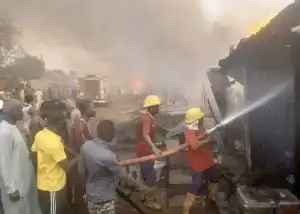 Sokoto fire burns shops, grains to ashes