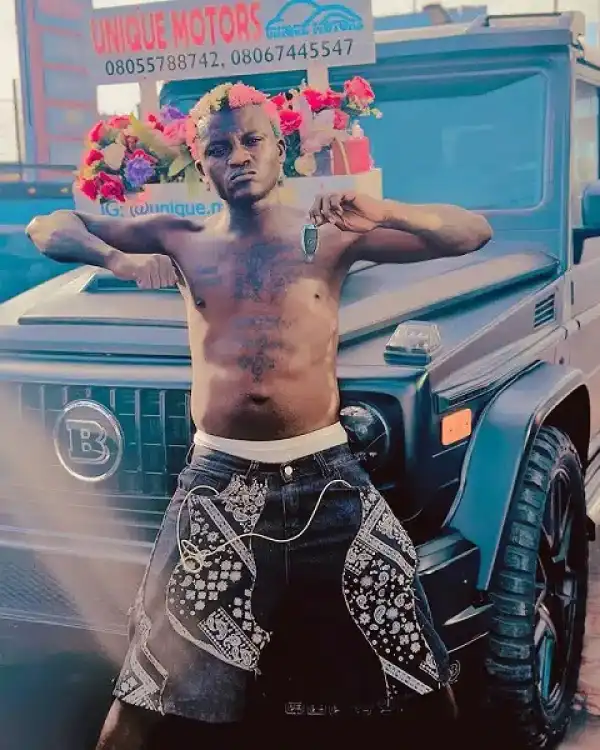 Dem Don Rip You — Nigerians Mock Portable After He Showed Off Interior of His G-Wagon (Video)