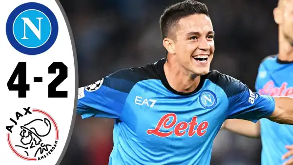 Napoli vs Ajax 4 - 2 (Champions League 2022 Goals & Highlights)