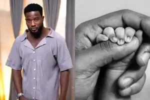 Double blessings for actor Mustapha Sholagbade as he welcomes third child with wife