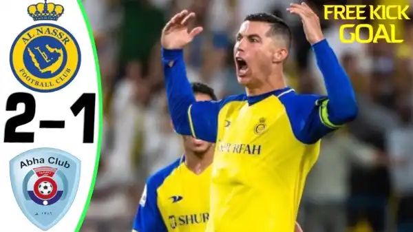AL Nassr vs Abha 2 - 1 (Saudi Pro League 2023 Goals & Highlights)