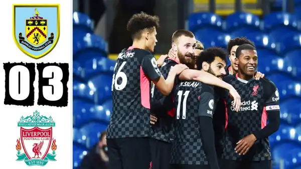 Burnley vs Liverpool 0 - 3 (Premier League Goals & Highlights 2021)
