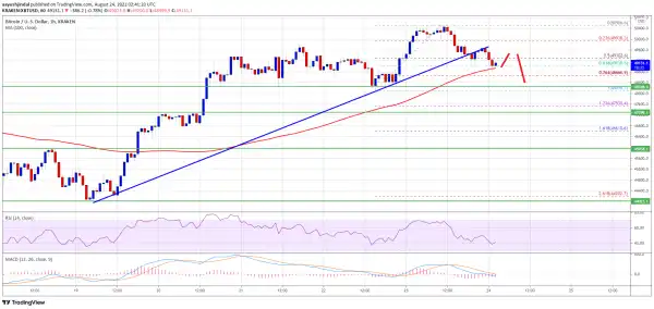 Bitcoin Rejected above $50K, Why BTC Could Correct Gains