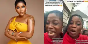 “Destiny Etiko bouncer assaulted me” – lady cries over treatment at audition